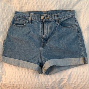 High waisted mom jeans-denim